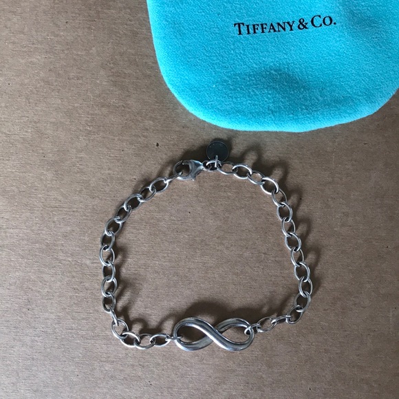 Jewelry - Tiffany & Co. Infinity Sterling Silver bracelet